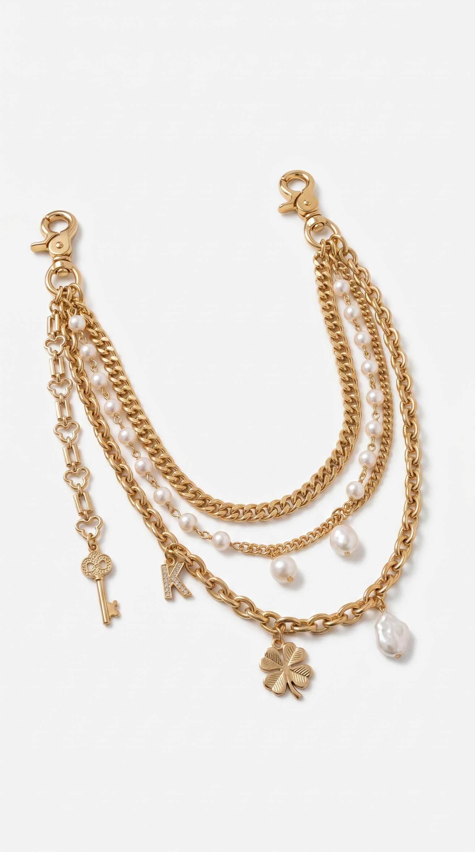 KIKI Pants chains 18k Gold plated