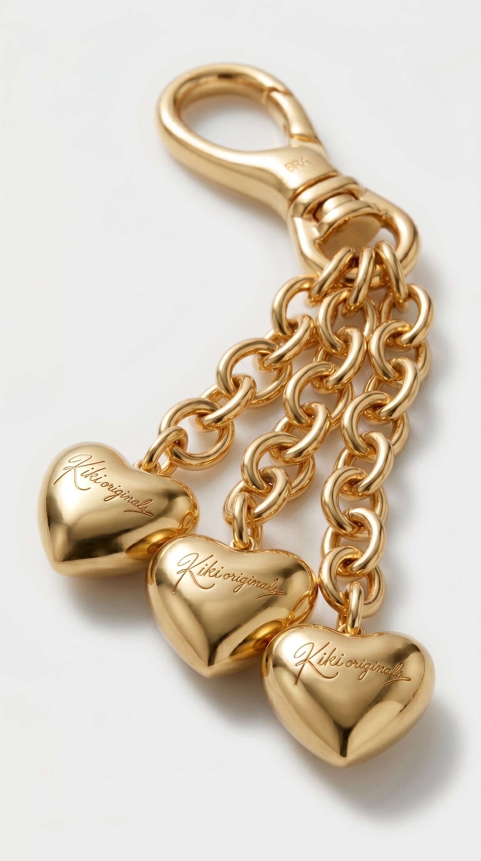 KIKI Chime Heart 22k Gold plated
