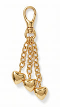 KIKI Chime Heart 22k Gold plated